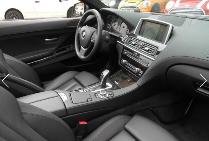 Left hand drive car BMW 6 SERIES (01/02/2014) - 